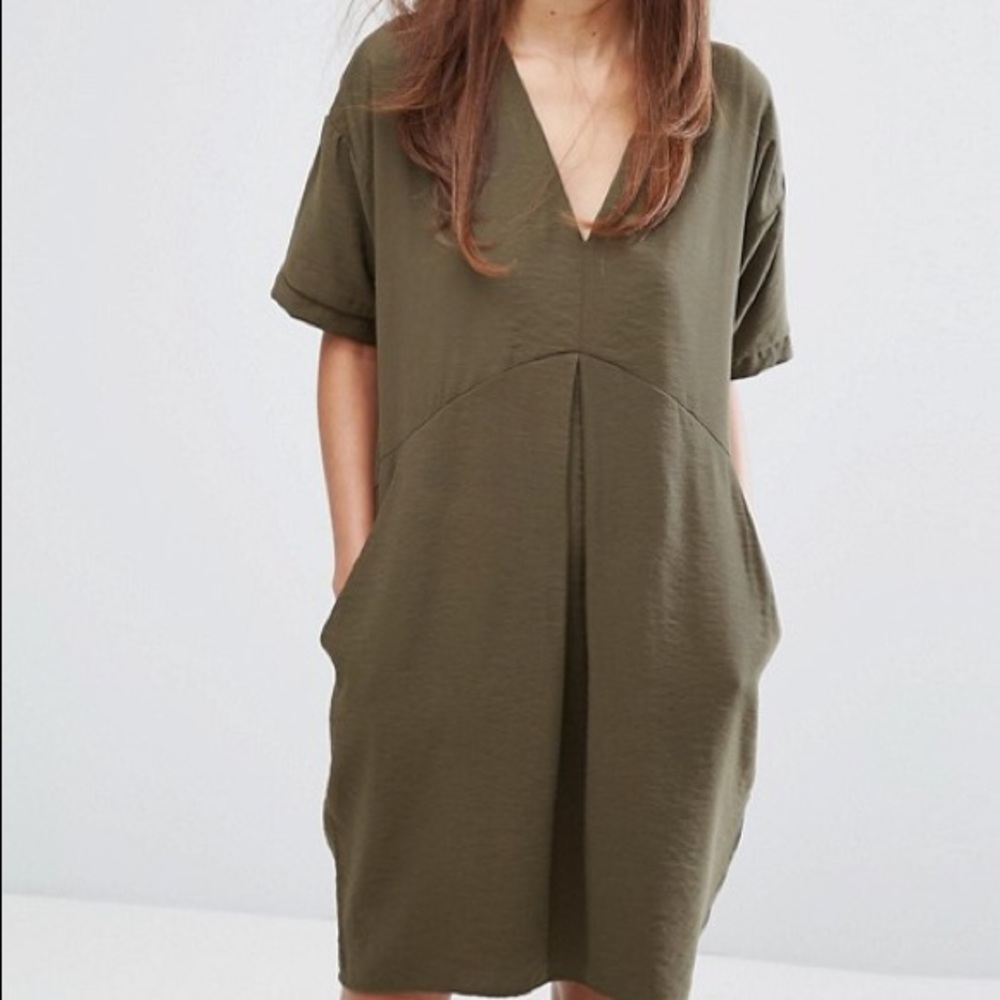 Whistles Josie Vneck Dress